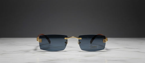 3-Piece Rimless Unbreakable Sunglasses for Men