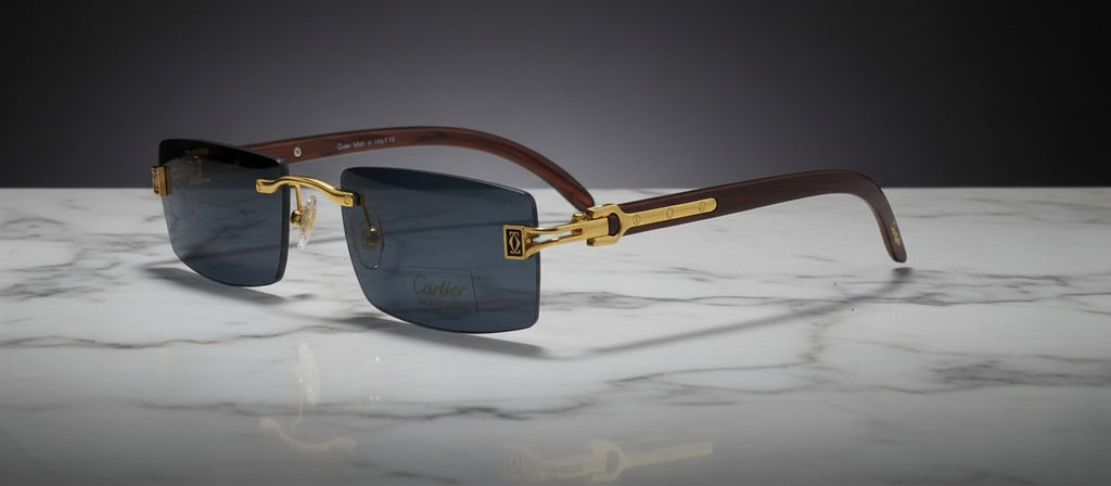 3-Piece Rimless Unbreakable Sunglasses for Men